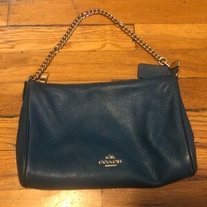 Cyan Coach Handbag/Purse